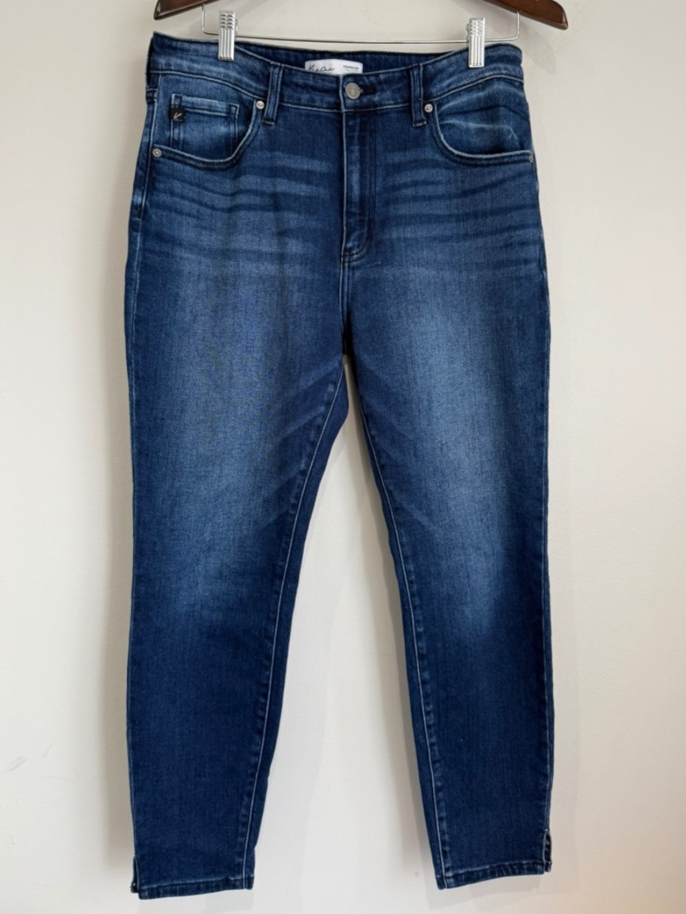 KANCAN Womens 30 Medium Wash High Rise Stretch Skinny Ankle Jeans G12